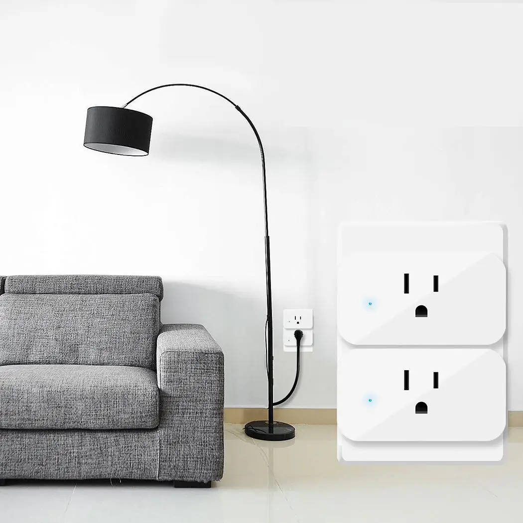2 шт. интеллектуальная Розетка WiFi беспроводной пульт дистанционного розетка