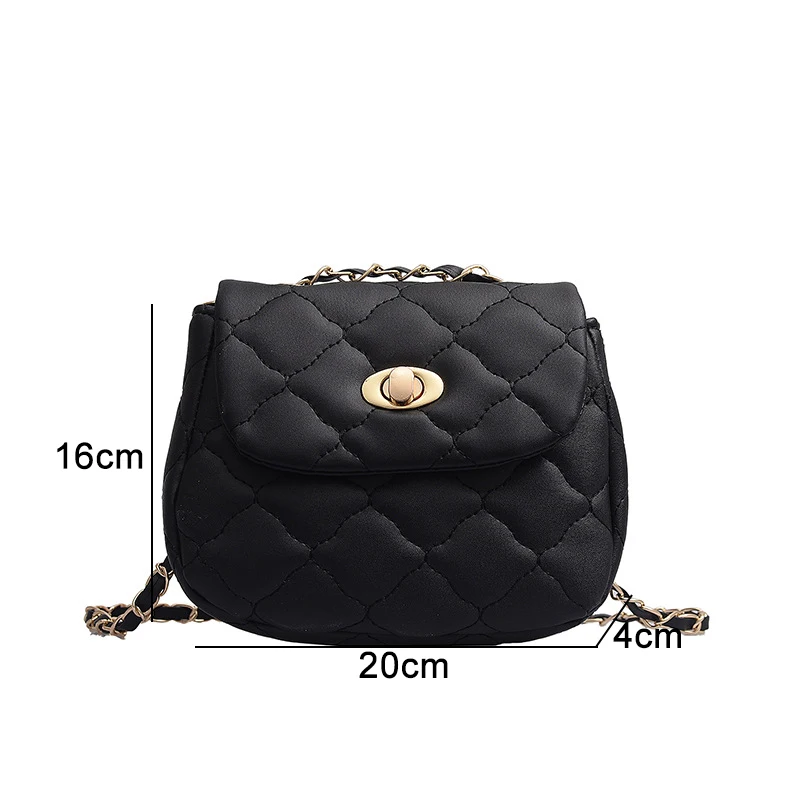 Youda простые оригинальные одноцветные Сумки на цепочке модные классические милые