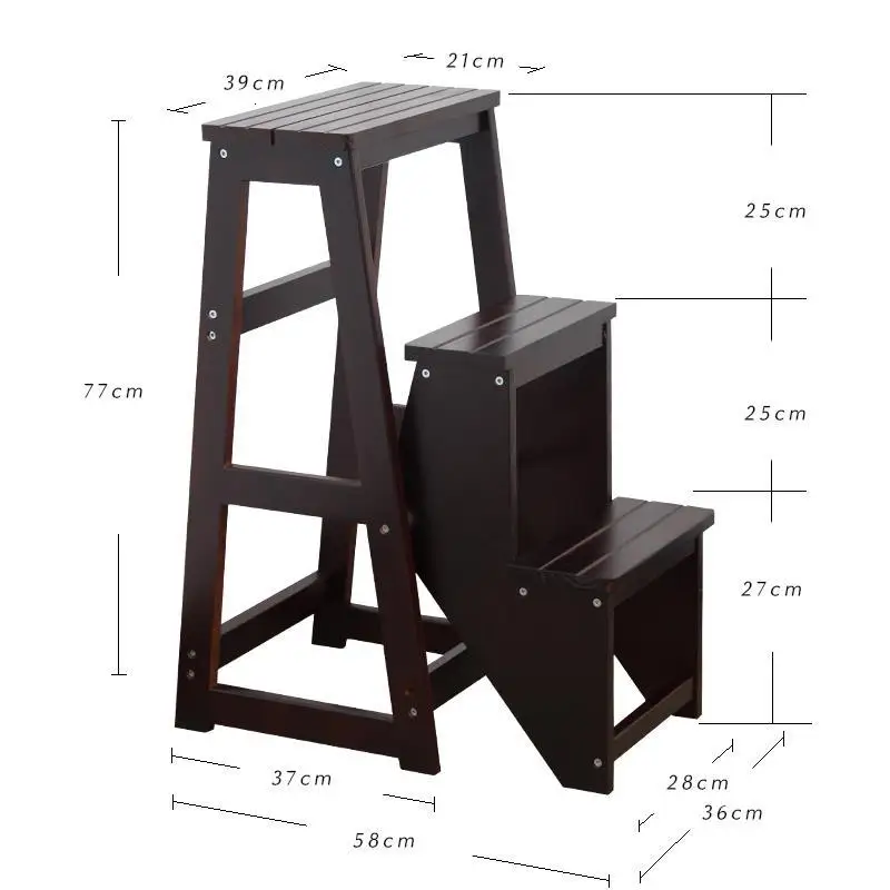 Banco Marches скамейка Escalon Османская маленькая складывающаяся табуретка Escalera Madera Escabeau