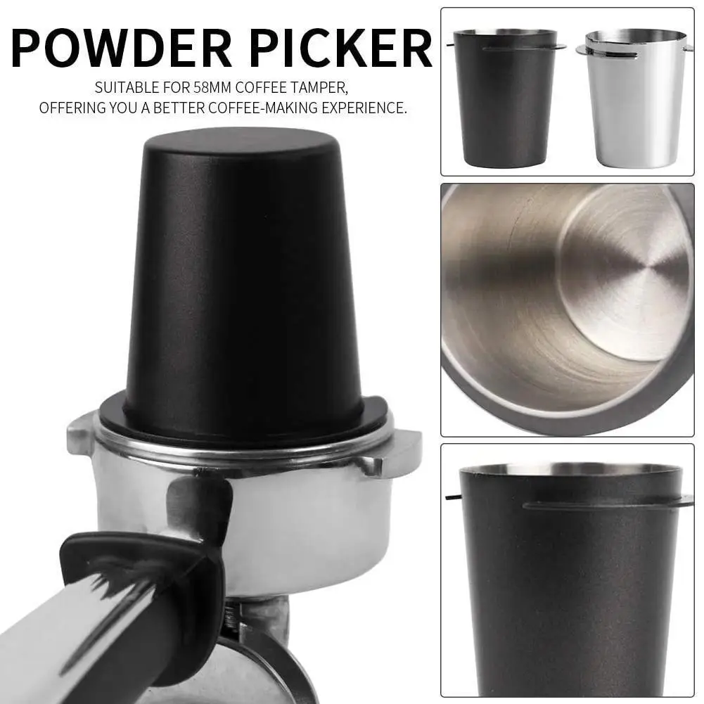

Steel Coffee Dosage Cup Powder Feeder Part For 51/58 mm Espresso Machine Dosage Cup