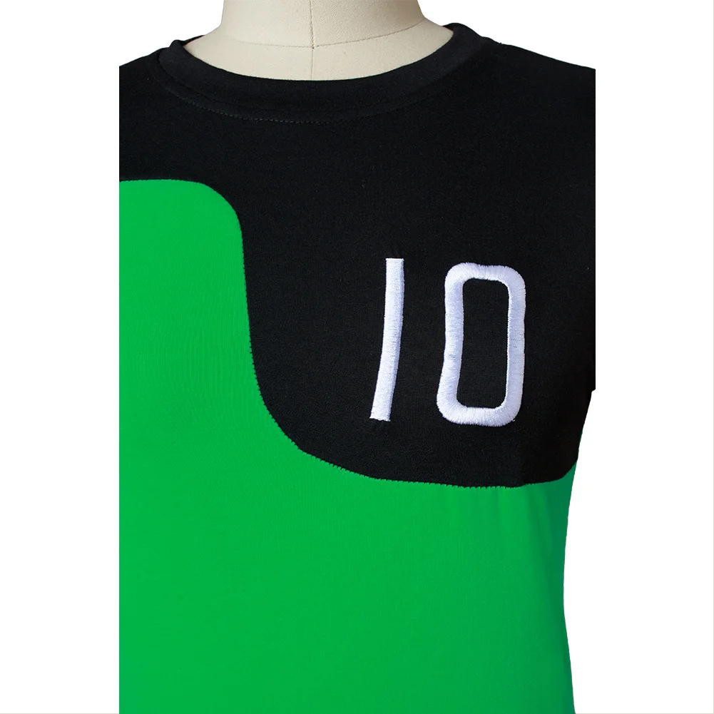 В наличии футболка Бен 10 костюмов перезагрузка зеленая летняя Alien Force Ultimate Omnitrix