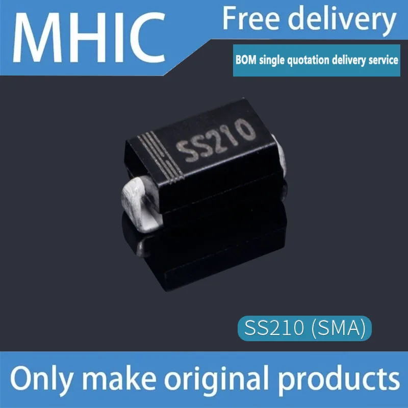 

[HOT] 100PCS/LOT Original SS210 SS2150 SS2200 SMA Schottky Diode Patch