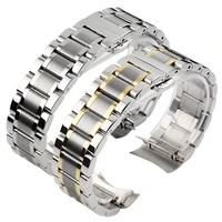 curved end stainless steel watchband for tissot 1853 couturier t035 141617182224mm watch band women mens strap bracelet