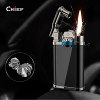 2021 kerosene lighter windproof flint ignition gasoline creative metal wood shell mechanical oil lighter gadgets for men