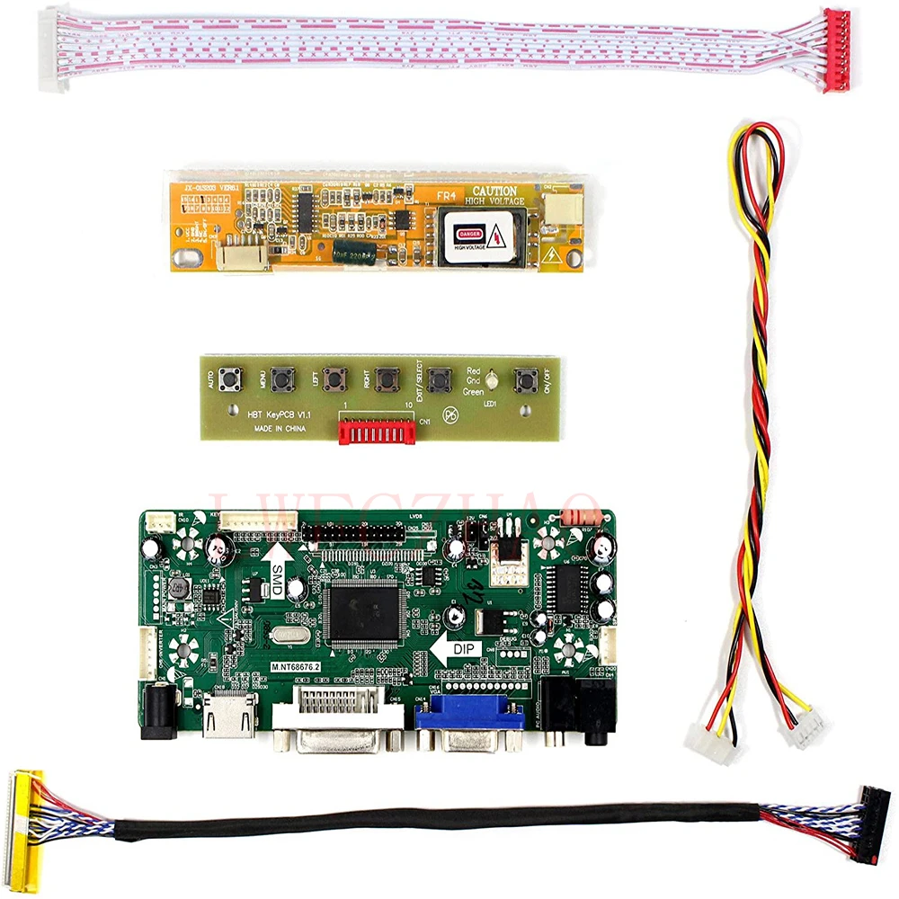 Новая плата контроллера HDMI + DVI VGA комплект монитора драйвера для 15 4 &quotB154EW02 V1