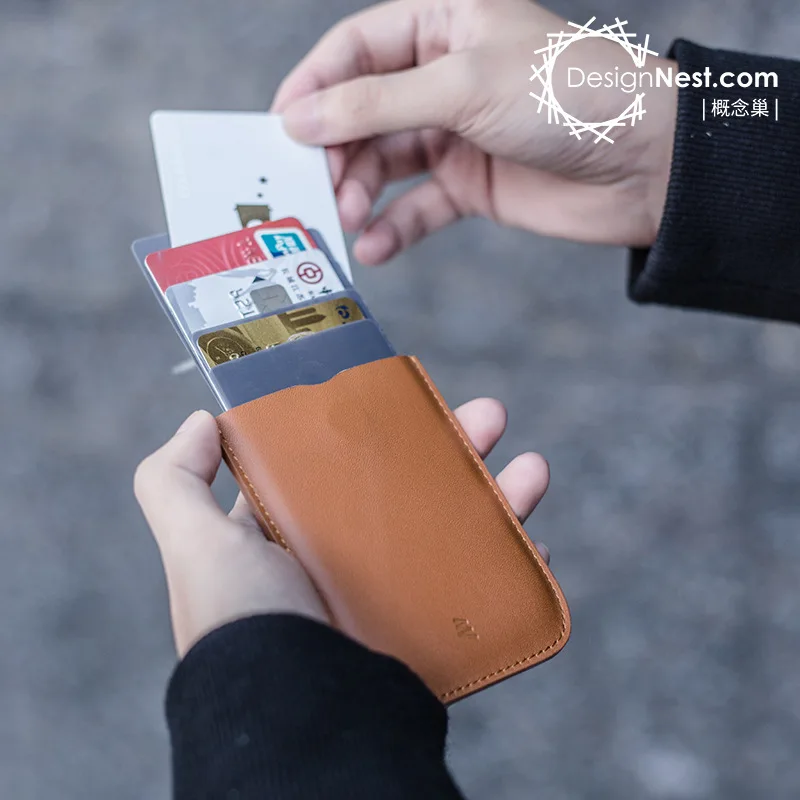 2019 новый держатель карты Дакс V2 Мини Тонкий Портативный бумаги тянут дизайн для