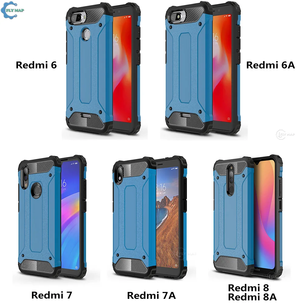 Защитный чехол для Xiaomi Redmi 6A 6 7 7A 8 8A силиконовый защитный телефона Xiao mi Red A A6 A7 A8