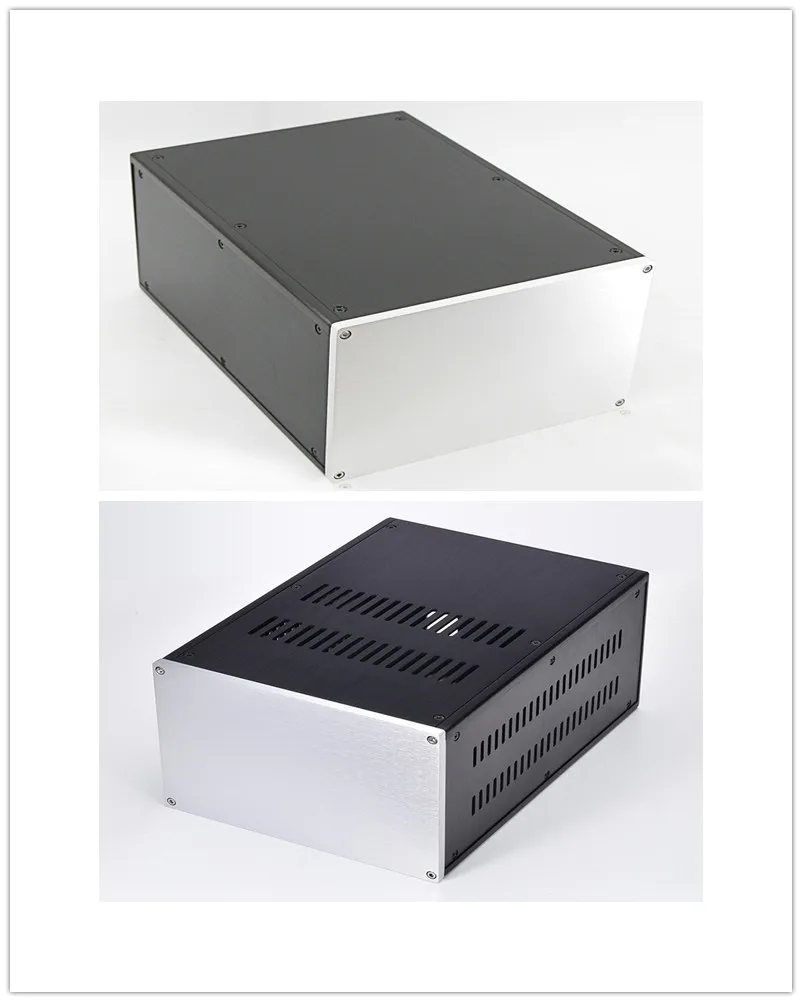 Full Aluminum DYT preamplifier Enclosure PSU Case Power Amplifier Chassis 221.5X150X311MM dac box