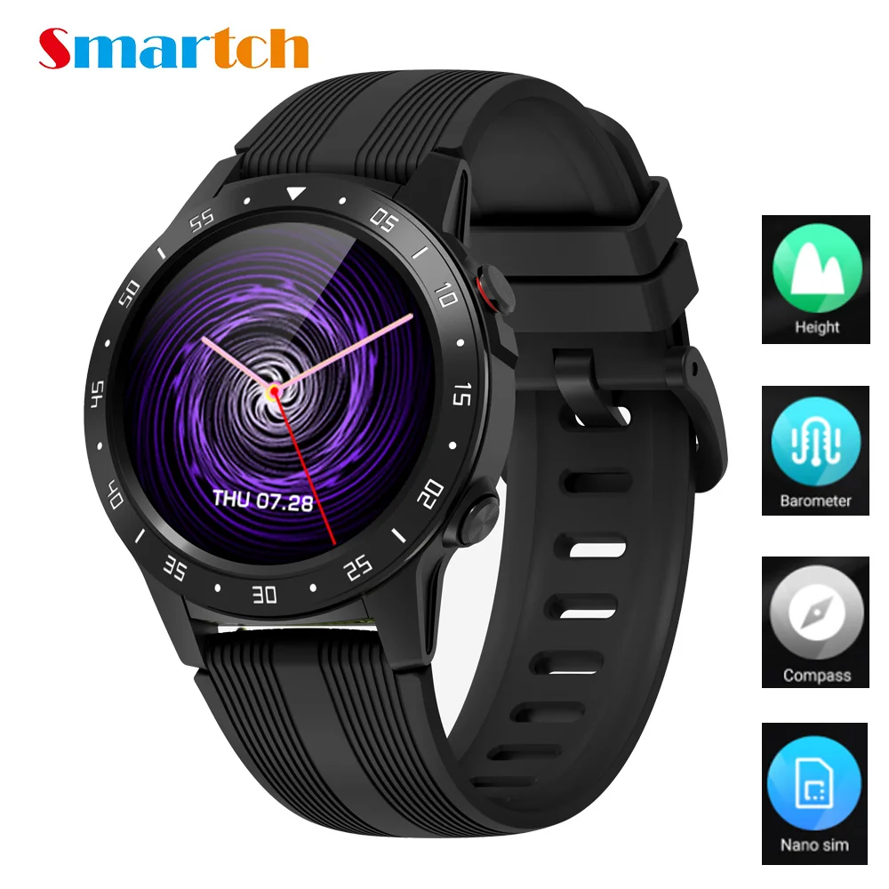 

Смарт-часы Smartch M5S мужские с GPS, пульсометром и барометром