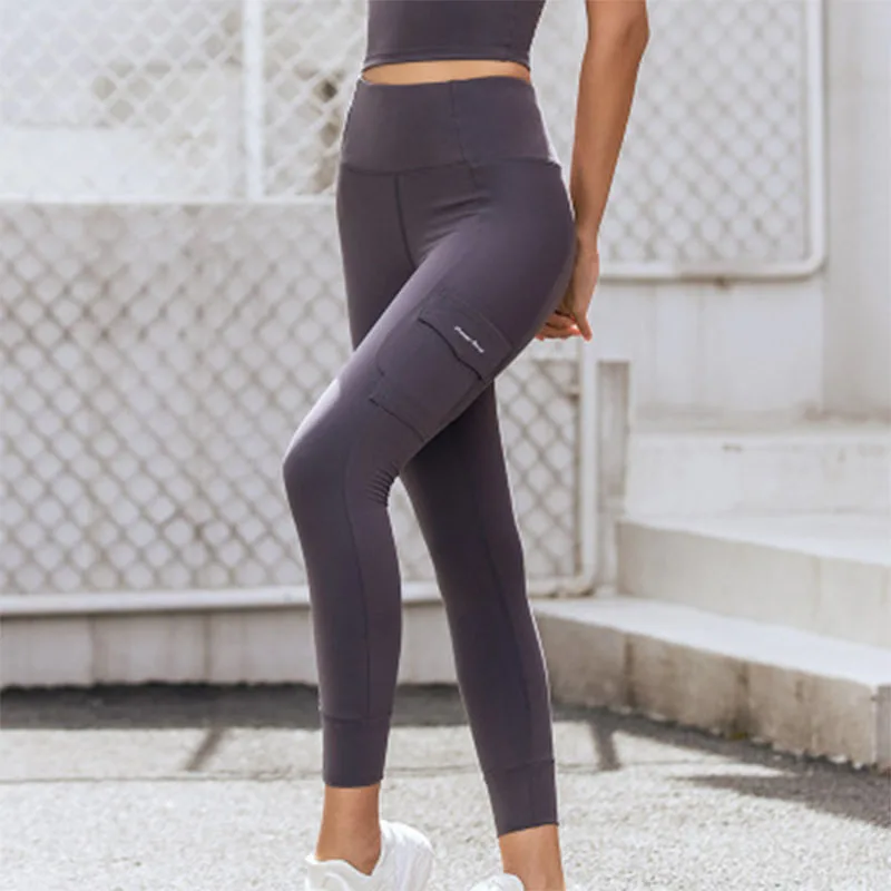 

SALSPOR Yoga Leggings Women Push Up Military style Sweatpant Fitness Running Workout Slim Fit Training Female Gym Sports Legging