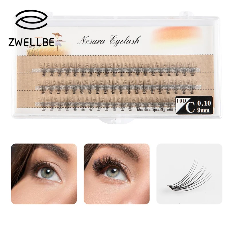 Норковые ресницы 3D накладные толстые крест-накрест Макияж Наращивание ресниц