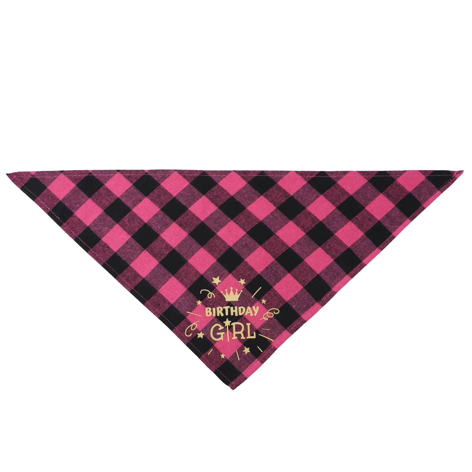 

100PCS Christmas Pet Saliva Towel Cotton Plaid Triangle Scarf For Dog Washable Bow Ties Collar Cat Scarf Large Dog Accessories