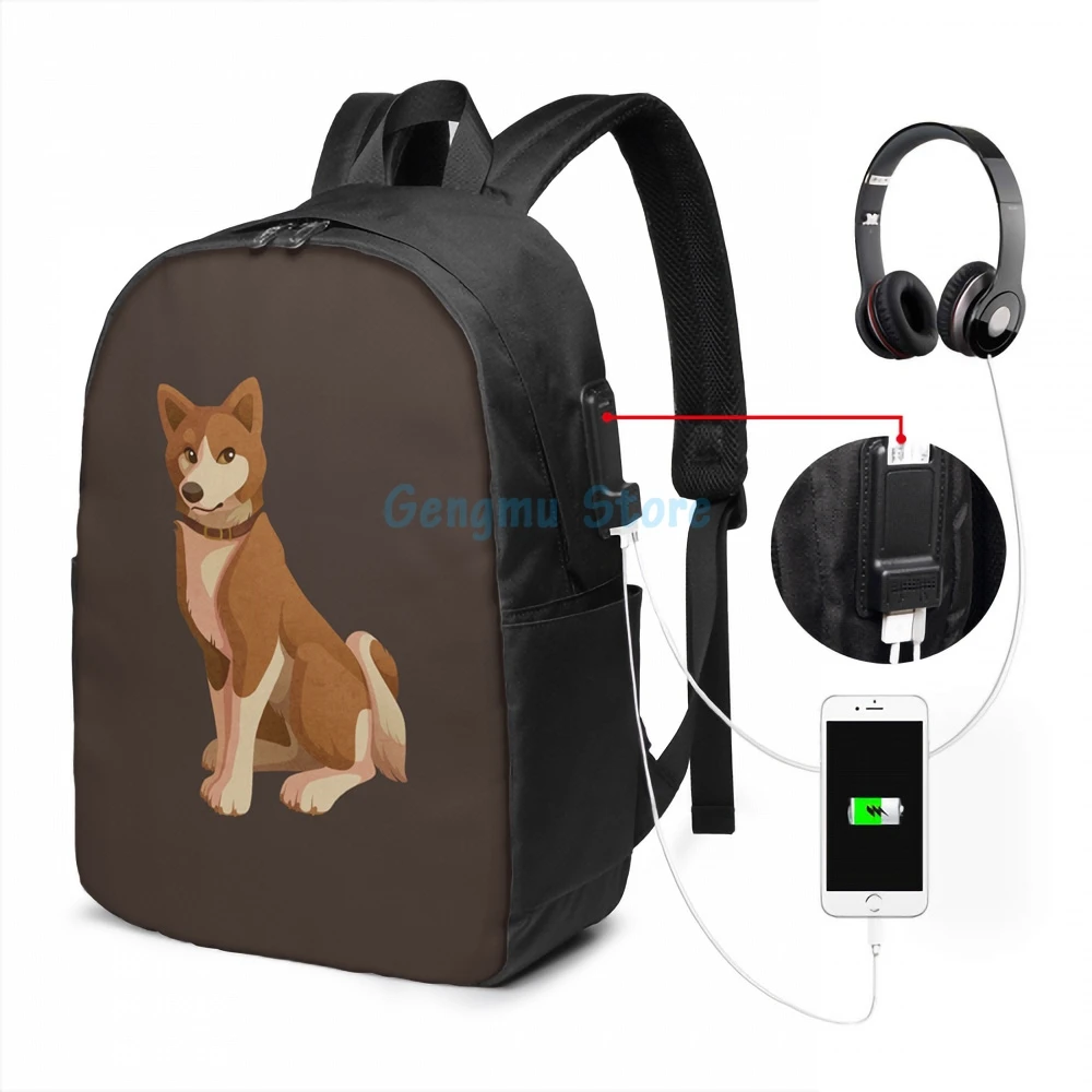 Забавный графический принт Ginga Densetsu Weed-Reika рюкзак с USB-зарядкой мужские школьные