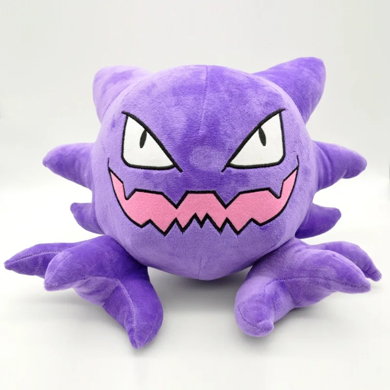 

30cm anime pokemoned Kawaii plush toy anime soft fill ghost stone purple ghost sgen ghost plush doll doll children's Day gift