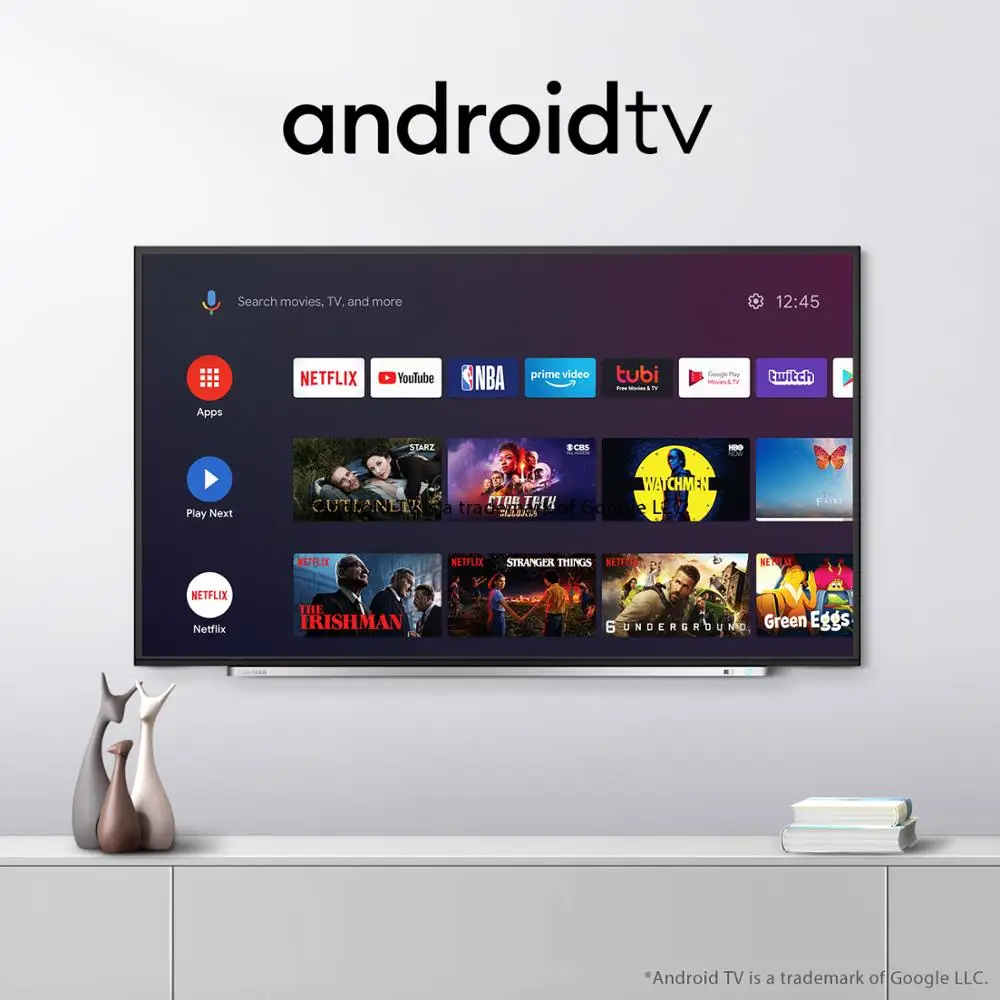 Tелевизор 32 дюйма Toshiba 32L5069 Smart TV andriod Voice search chromecast built in 2432 дюймов ТВ