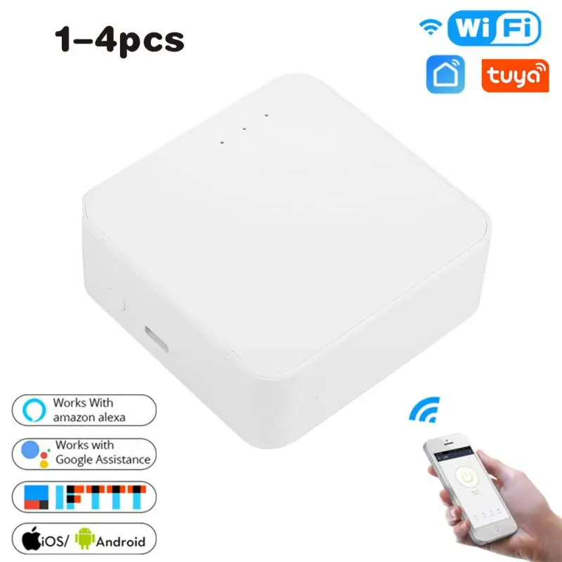 

Умный концентратор Tuya ZigBee 3,0, беспроводной/проводной мост шлюза для дистанционного управления через приложение, работает с Alexa Google Home Assistant