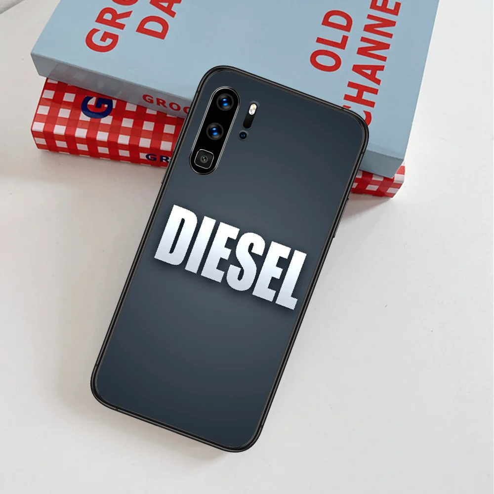 

Diesel Fashion Trend Brand Phone Case For Huawei P Mate Smart 10 20 30 40 Lite Z 2019 Pro black Etui Fashion Coque Pretty Prime