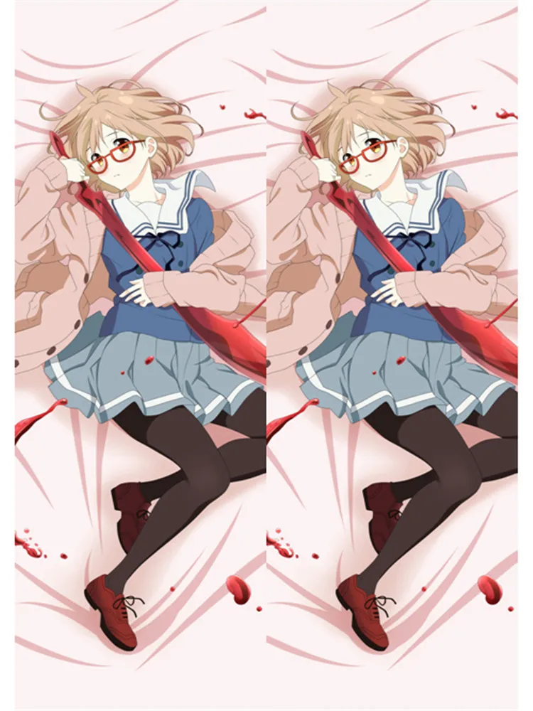 2019-February update Anime Kyokai no Kanata Kuriyama Mirai Hugging Body Pillow Cover Case Dakimakura Decorative | Дом и сад