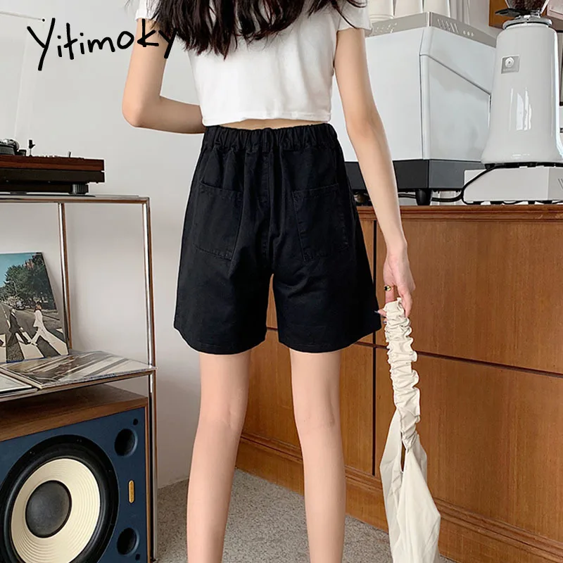 

shorts women harajuku Cotton plus size 5XL high waist shorts 2020 summer Straight Solid Casual fashion women korean wide leg new