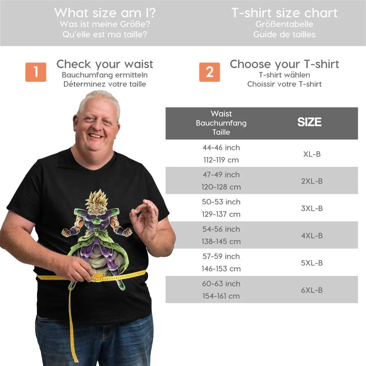 

Anime Fans Majin Broly YY men shirts Soft and comfortable Short sleeveRound neck T-shirt