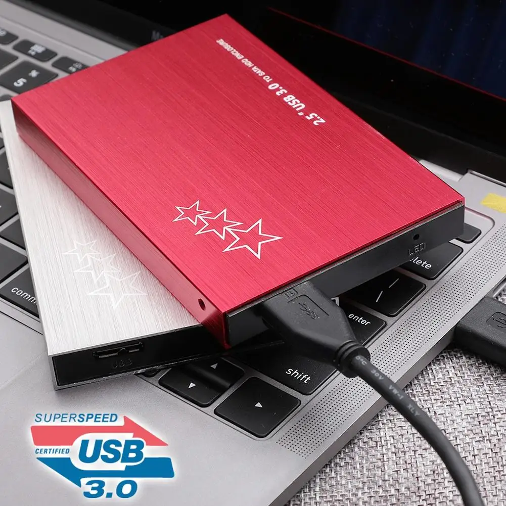 Портативный внешний жесткий диск 500G/1T/2T с USB 3 0 для пк|Внешние жесткие диски| |