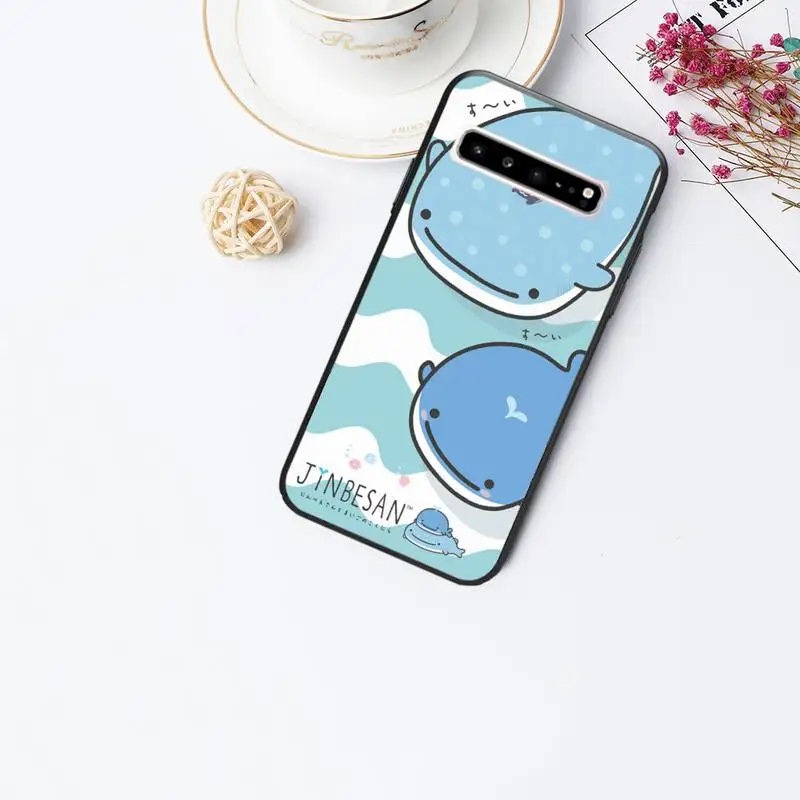 

Cute Blue Whale For Samsung A51 A50 A71 Silicone Soft Case Cover For Galaxy Note 20 Ultra 8 9 10 Plus Cases