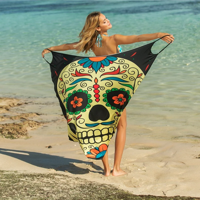 

Women Beach Swimsuit Beach Cover Up Spaghetti Strap Butterfly Cover Backless Bikini Swimwear Wrap Beach Dresses Saida De Praia
