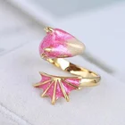 Оригинальный дизайн, Открытое кольцо с изображением звездного неба, рыцаря, синего дракона, животного, яркое свежее и уникальное искусственное регулируемое кольцо