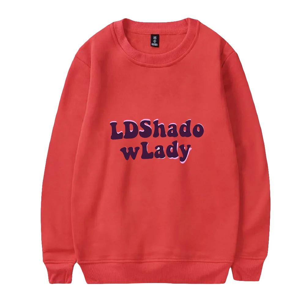 

2021 LDShadowLady Cute Style O-neck Sweatshirt Harajuku Streetwear Printed Stylish Round Collar Pullovers Clothes