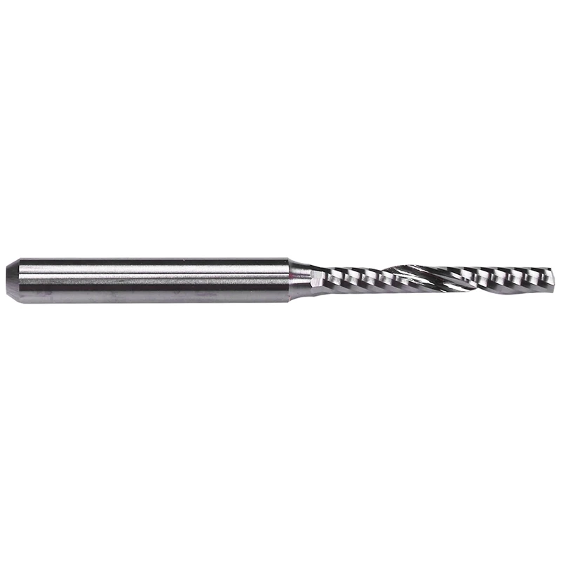 

2mm x 15mm Carbide Single Flute Spiral End Mill CNC Router Bit