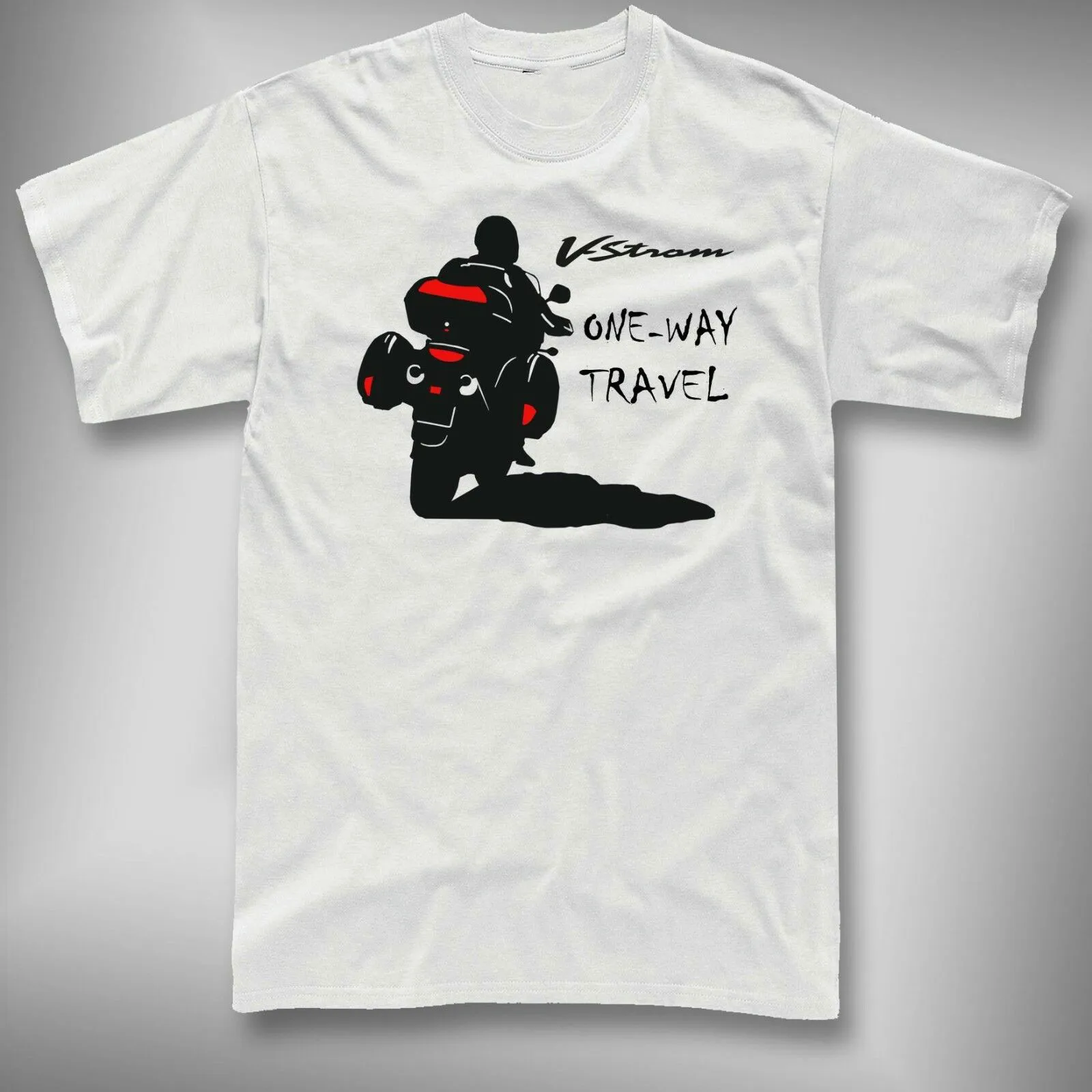 

One-Way Travel. DL 1000 650 V Strom Fans T-Shirt. Summer Cotton Short Sleeve O-Neck Men's T Shirt Gift New S-3XL