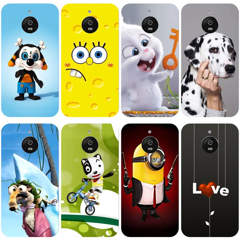Мягкий силиконовый чехол для Motorola Moto E4 Plus европейская версия задняя крышка