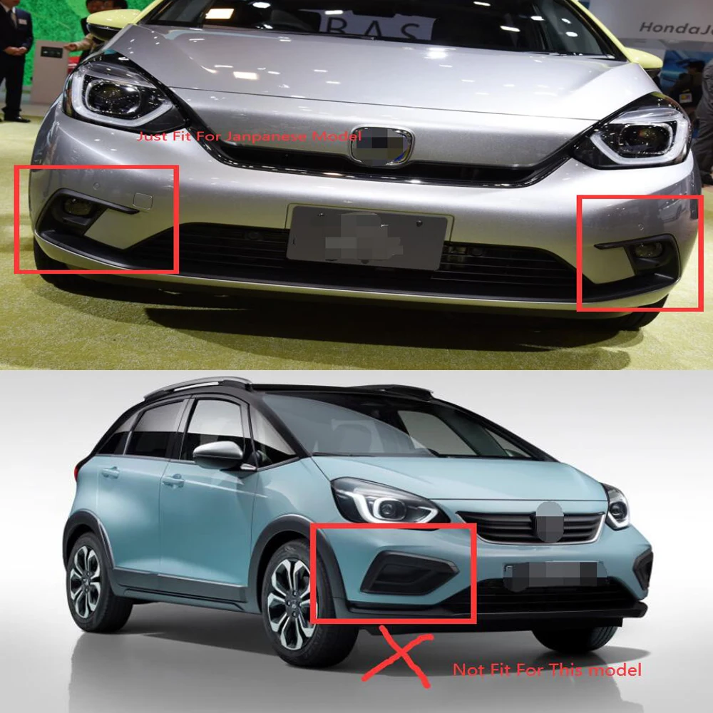 

Для Honda Fit Jazz GR 2020 2021 ABS хром передсветильник противотуманная фара крышка облицовка ободок аксессуары для формования
