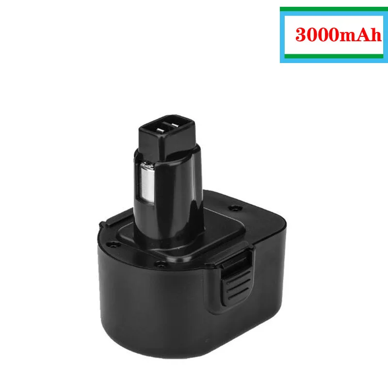 Никель металлогидридный аккумулятор Dewalt 12 в 2000 мАч/3000 мАч для инструментов DE9037