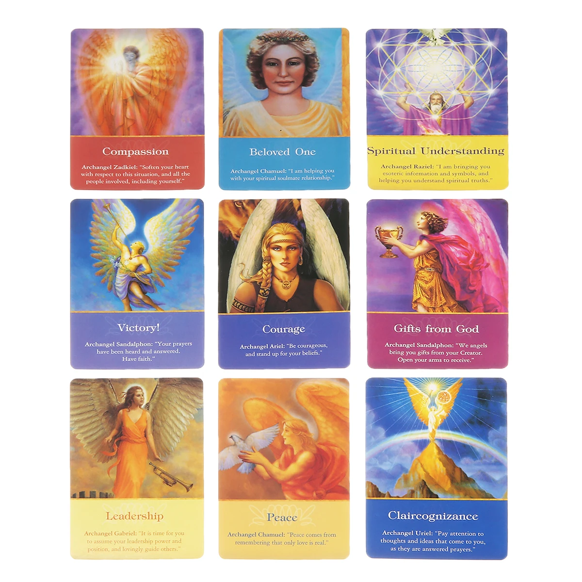 Полностью английская Волшебная карта Archangel Oracle, Волшебная карта земли, палубная Карта Таро, высокое качество, Настольная игровая карта для ТАРО