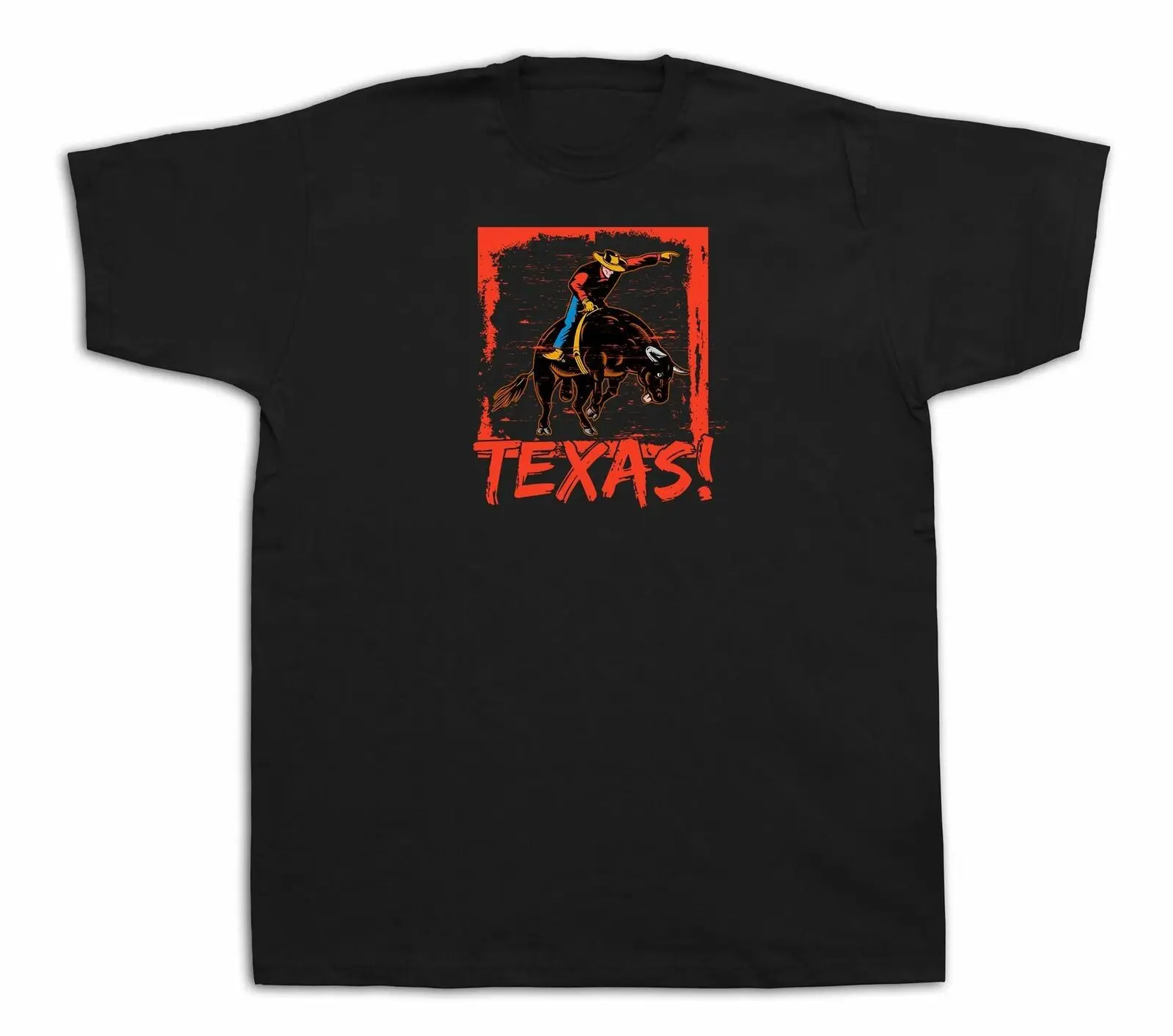 Техасские туристические городские сайты футболка ox taurus TX забавная Повседневная