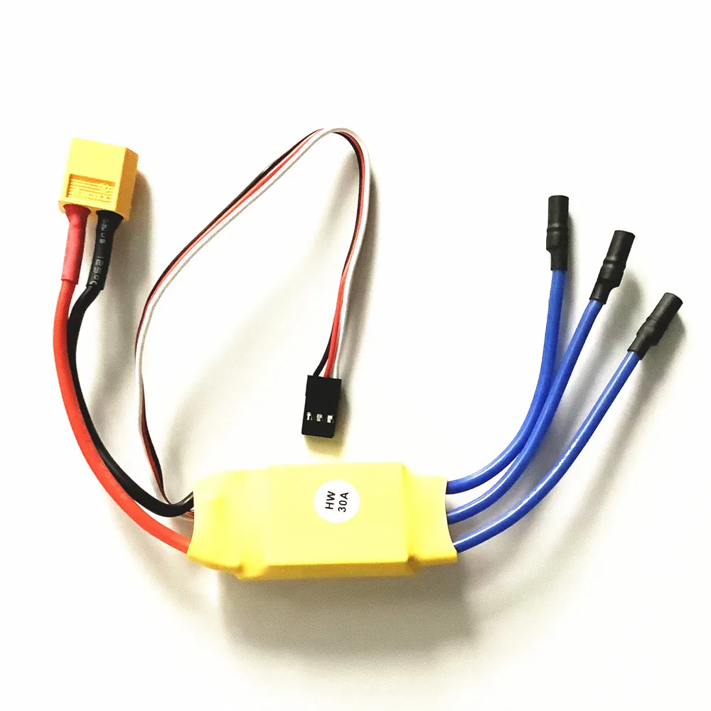 Регулятор скорости бесщеточного двигателя XXD HW30A 30A ESC RC BEC T rex 450 V2 вертолетная