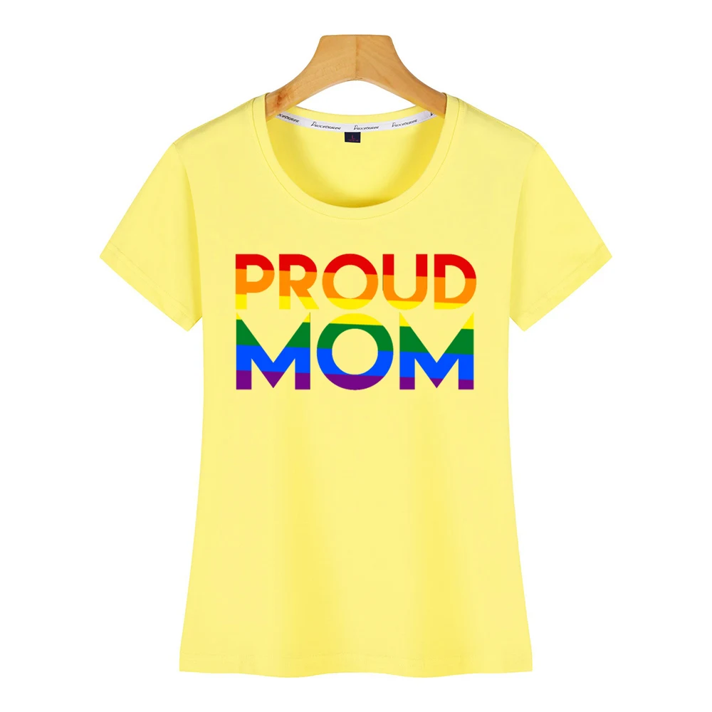 Футболка женская ГОРДАЯ МАМА ЛГБТ гей Прайд Vogue Винтаж короткая