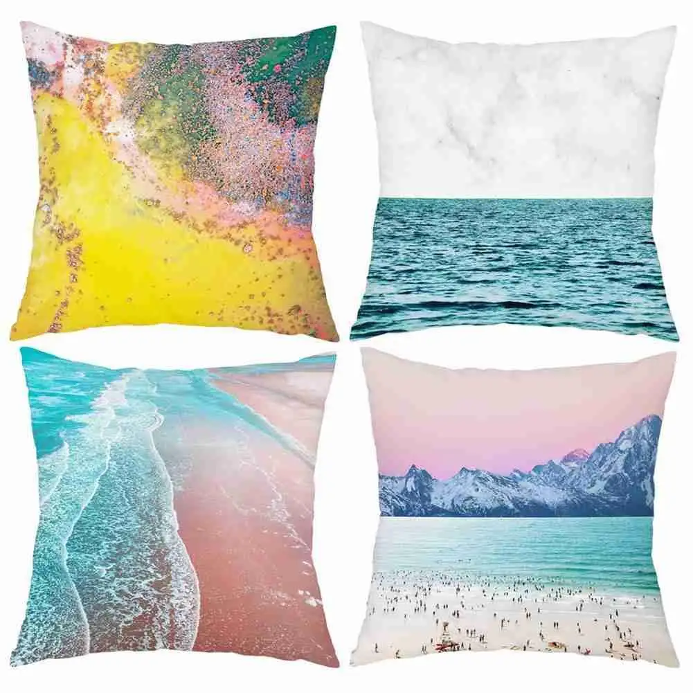 

2021 NEW Pillowcase Peach Skin Pillowcase Summer Refreshing Pillowcase Pillowcase Nap Peach Sofa Skin M7C7