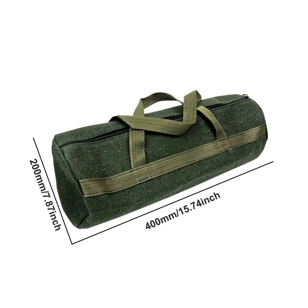 

Home Tool Bag Heavy Duty Canvas Pouch Storage Bags Portable Instrument Case For Work Power Tool Storage Bag