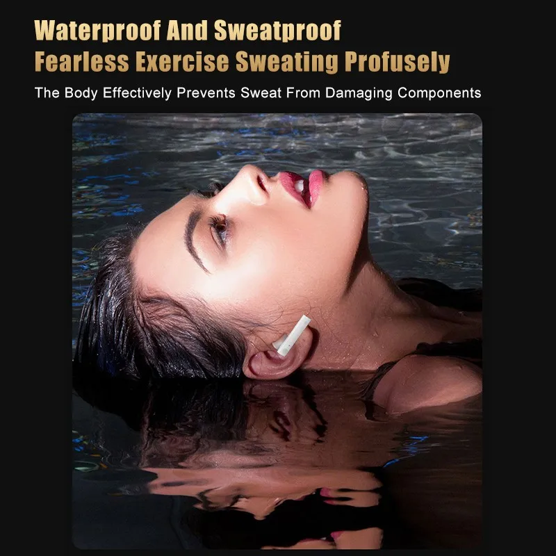 Беспроводные Bluetooth наушники для Xiaomi спортивные бега 5 1 TWS светодиодные PK Air 2 SE Airdots