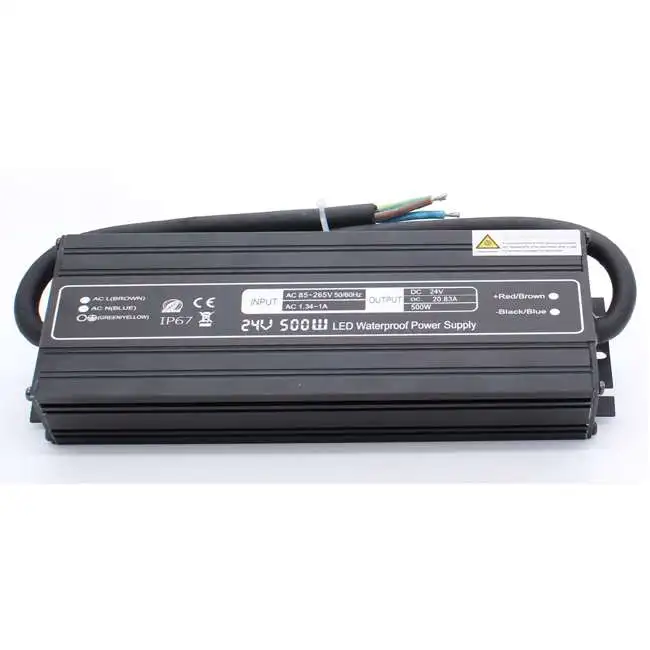 

Ce RoHs Constant Voltage dc 5v 12V 18v 20v 36v 32v 42v 9v Ip67 48v 60v Waterproof 24V Switching led Power Supply 480w Led Driver