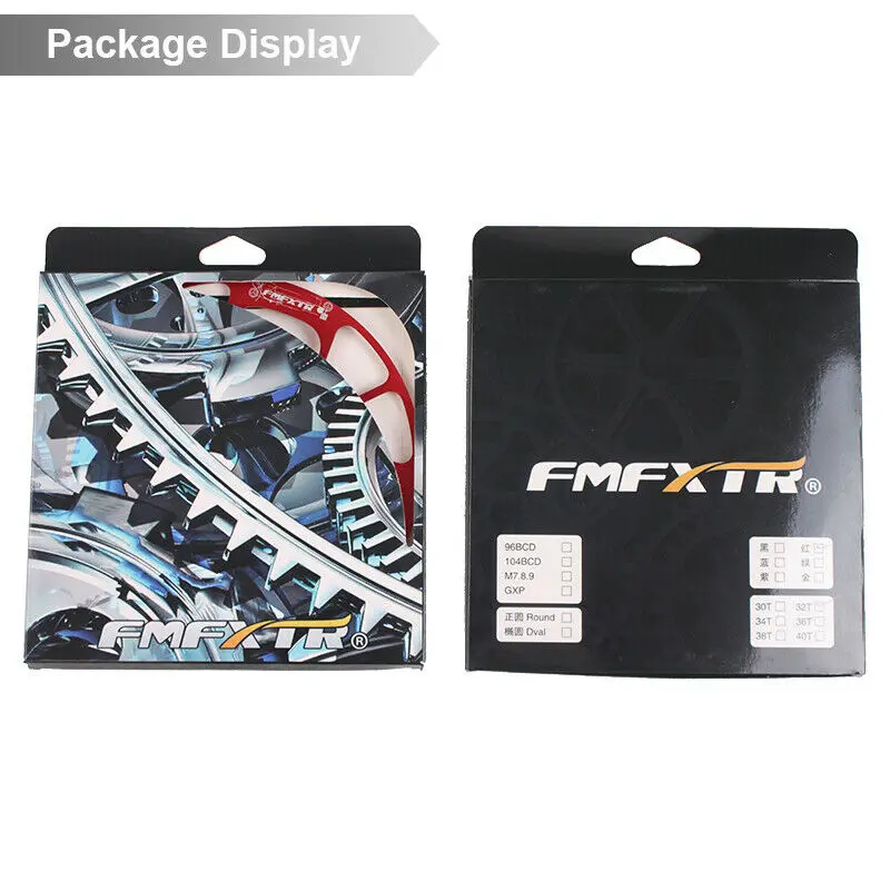 Круглая овальная Защитная крышка BCD104 для горного велосипеда защитный коленчатый