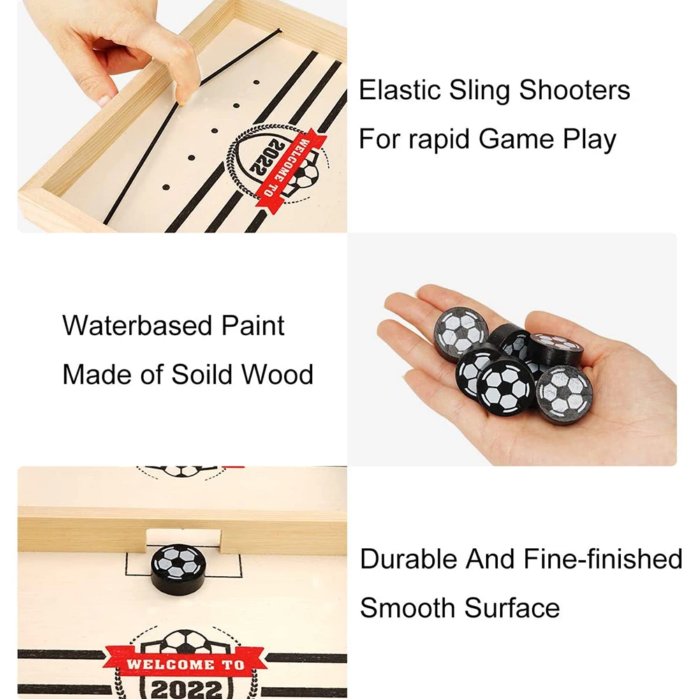 Деревянная настольная игра победитель хоккея быстрый строп шахматная