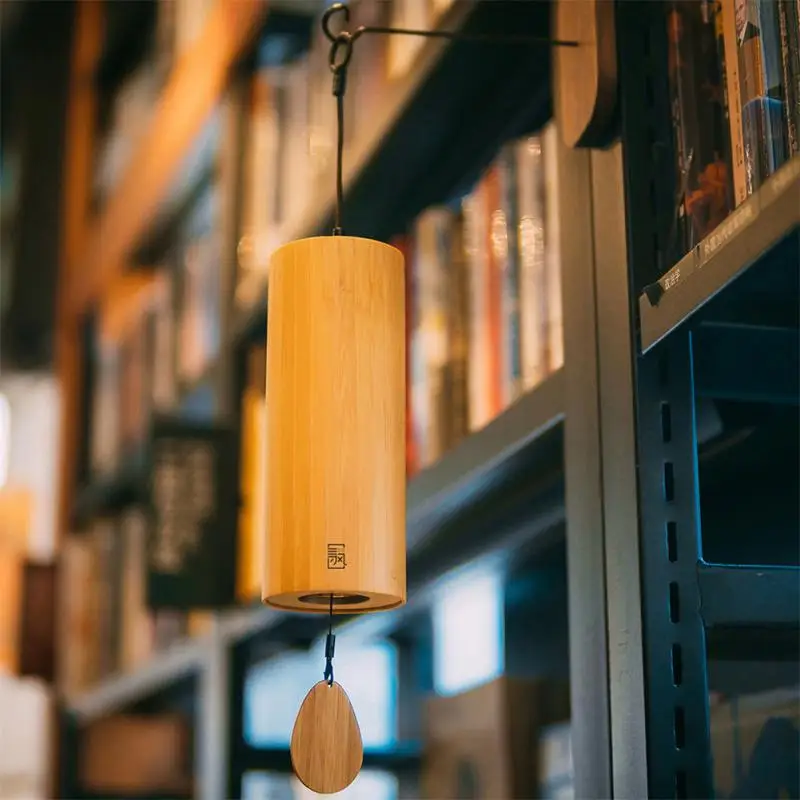 

Музыкальные ветряные колокольчики Chord, японские ретро-медитационные Исцеляющие бамбуковые музыкальные ветряные колокольчики, песня, поэма...