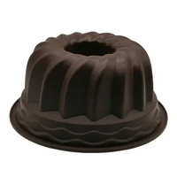 large hollow round 9 inch chiffon cake mold gear plate silicone cake mold baking tool cake decorating tools