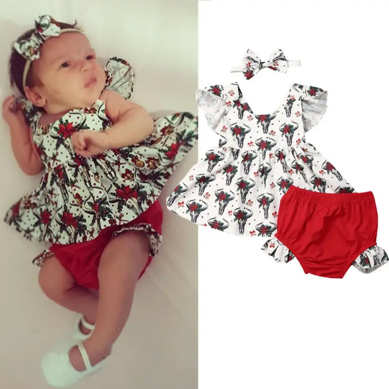 Детская одежда Goocheer для новорожденных девочек топ с цветочным рисунком милой