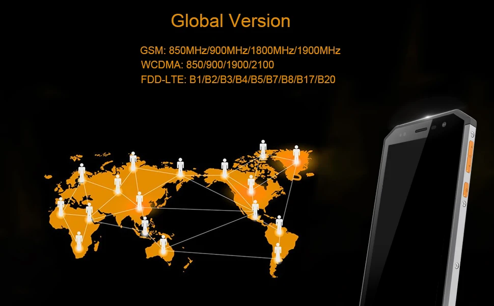 E& L S50 3 ГБ+ 32 ГБ IP68 Водонепроницаемый 4G LTE мобильный телефон Android 6,0 MT6753 Восьмиядерный 2700 мАч 13,0 МП отпечаток пальца смартфон