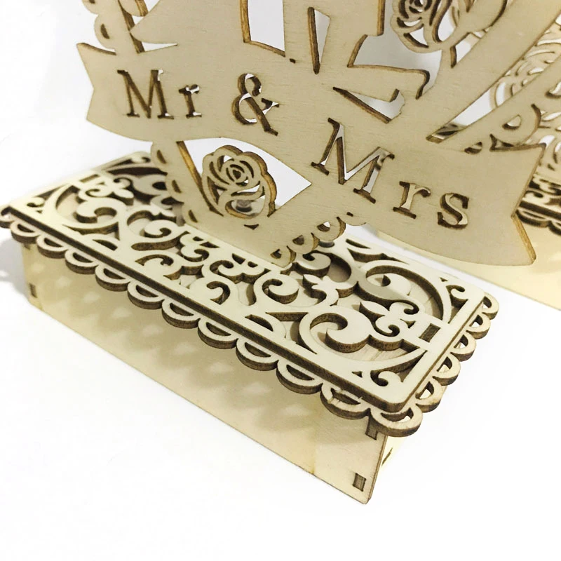 

LED Night Light Romantic Atmosphere Wooden Rose Proposal Lights Confession Wedding Birthday Party DIY Home Decor Valentine Gift