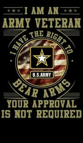 Я ветеран армии у меня есть право носить оружие Мужская футболка хлопок S 6Xl |